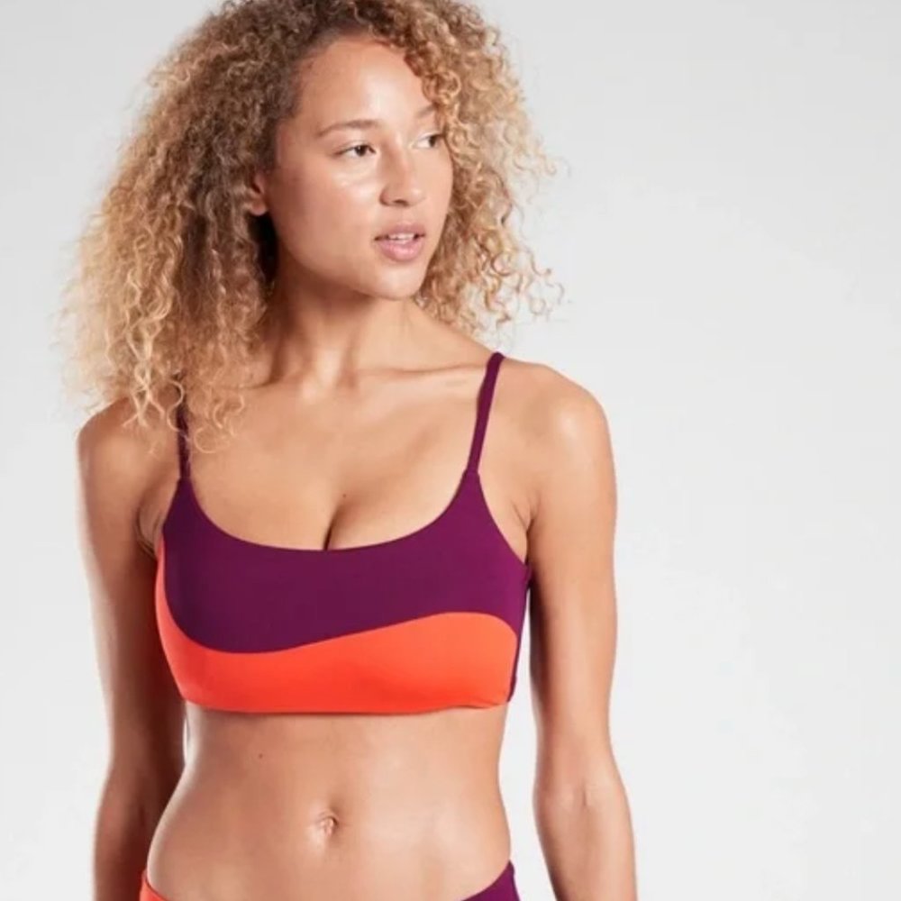 Athleta AYSM Colorblock Bikini Top